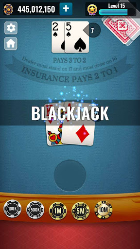 Android application Blackjack 21: Pro Blackjackist screenshort
