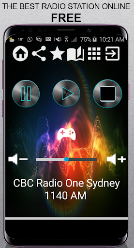 Android application CBC Radio One Sydney 1140 AM C screenshort