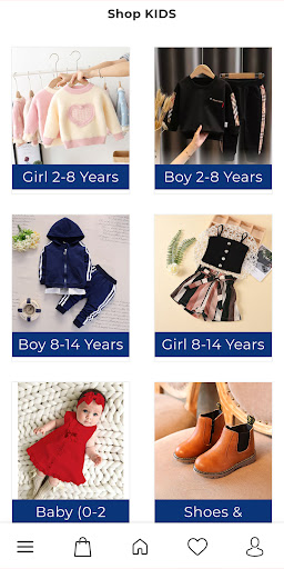 Android application LA DI DA FASHION screenshort