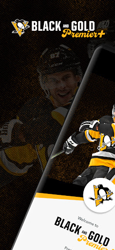 Android application Penguins Black & Gold Premier+ screenshort
