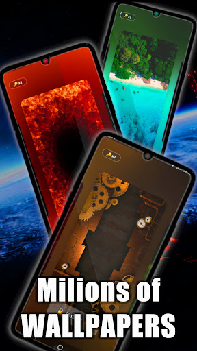 Asteroids 3D Live Wallpaper Screen 2