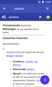 Diccionario español