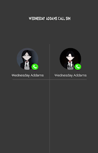 Wednesday Addams Call Sim