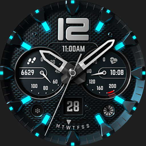 S4U Midnight Blue - watch face Latest Icon