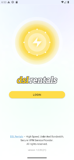Android application DSLrentals VPN and Proxy screenshort