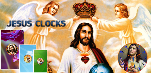 Jesus Clock Live Wallpaper
