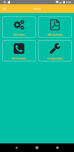 Android application Mi Libera screenshort