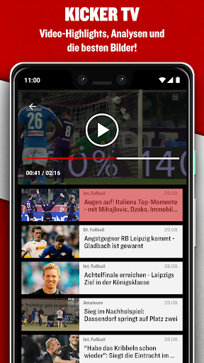 kicker Fußball News screenshots 5