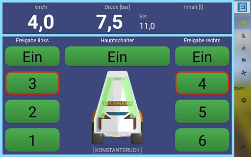 Lochmann Sprüher SpgTab Screen 2