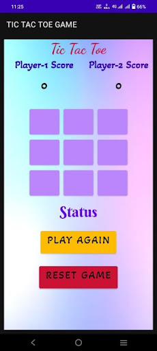 Android application Tic Tac Toe Fun screenshort
