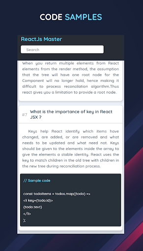 ReactJs Master Screen 3