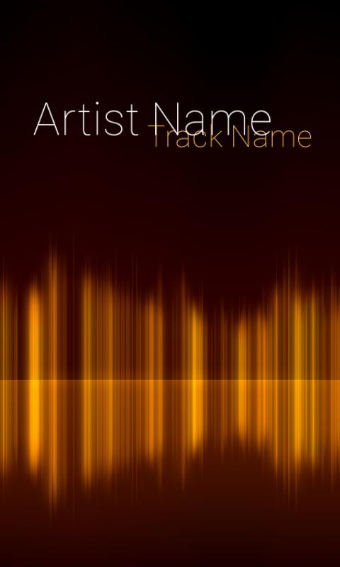 Android application Audio Glow Music Visualizer screenshort