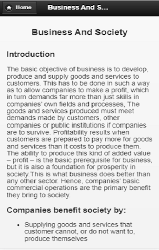 Business Society Screen 3