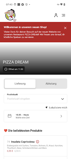 PIZZA DREAM