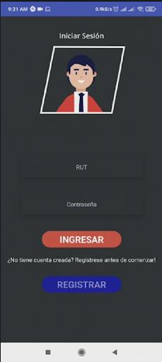 Android application Vidrios Dellorto screenshort