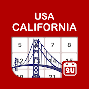 California Calendar - Holiday & Note (2020)