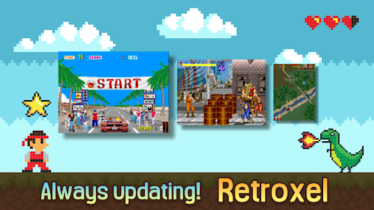 Retroxel: Retro Arcade Games