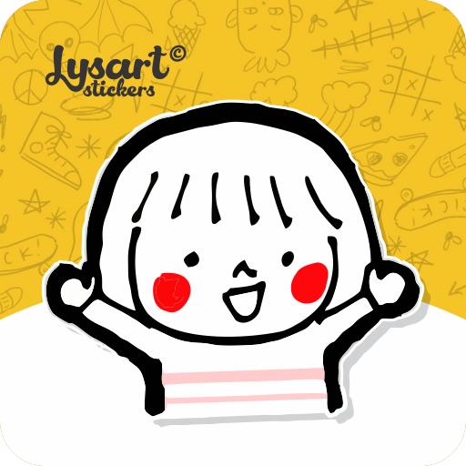 铅笔小妹贴纸 WASticker logo