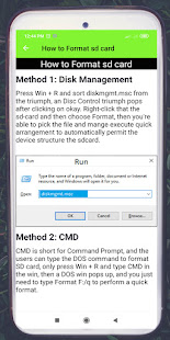 Corrupted Sd Card Repair Method Guide 6.0 APK screenshots 7