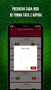 Tabela Copa 2022