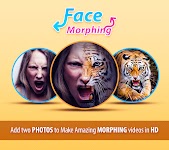 screenshot of Face Morphing Blender - Video