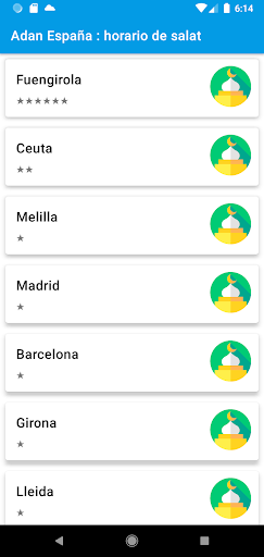 Adan España - horario de salat Screen 3