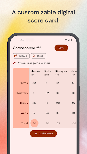 Android application Median Meeple - Board Games screenshort