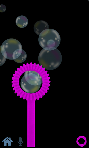 Soap bubbles simulator