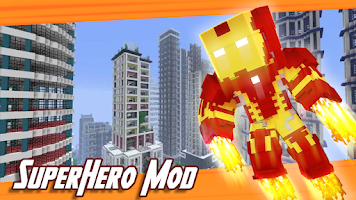 screenshot of Superheroes Mod for MCPE
