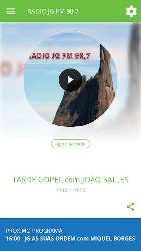 Android application RADIO JG FM 98,7 screenshort