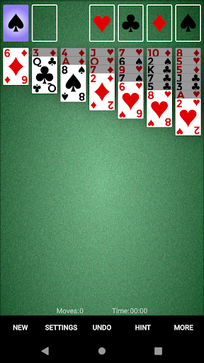 Android application Thoughtful Solitaire screenshort