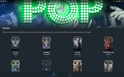 Screenshot of Tonebridge Guitar Effects
