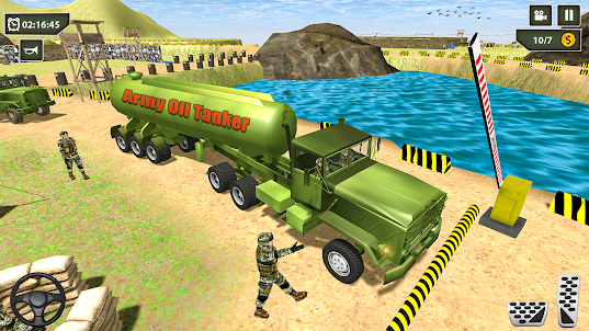 USA Oil Tanker Truck Games 3d