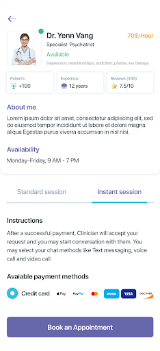 MyPal Health Screen 2