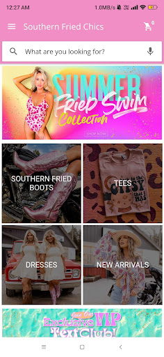 Android application Southern Fried Chics screenshort
