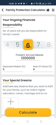 Life Mantra Financial Advisor Screen 3