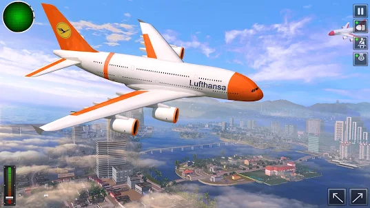 cidade avião jogos simulador