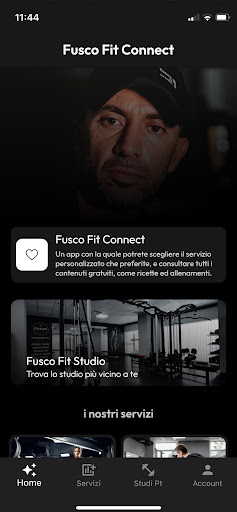 Android application Fusco Fit Connect screenshort