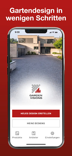 Android application GardenVisions - Wienerberger screenshort
