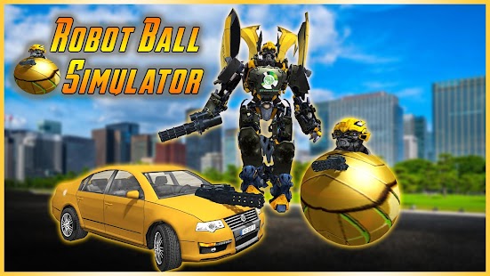 Robot Ball Simulator Ball Game Screenshot