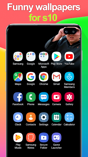 Funny Wallpapers for S10 Notch Screen 2