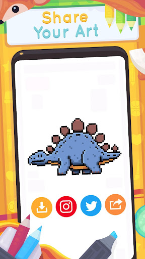 Animal Color by Number - Free coloring book