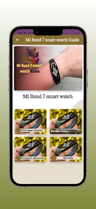 Mi Band 7 smart watch Guide