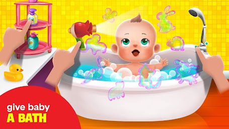 Baby care game for kids