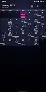 Free Simple VoC Moon Calendar New 2021* 5