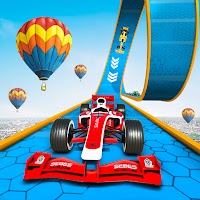 Formula car трюки 3d - Мега рамп
