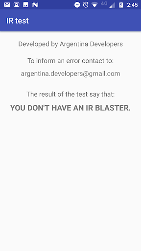 تطبيق IR Test برو0