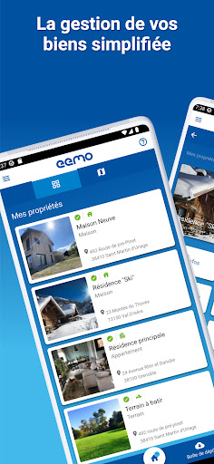 Android application EEMO screenshort