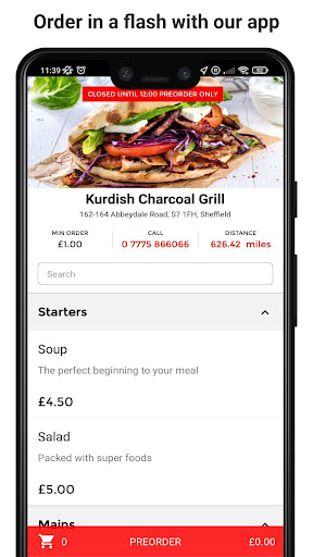 Kurdish Charcoal Grill Screen 2