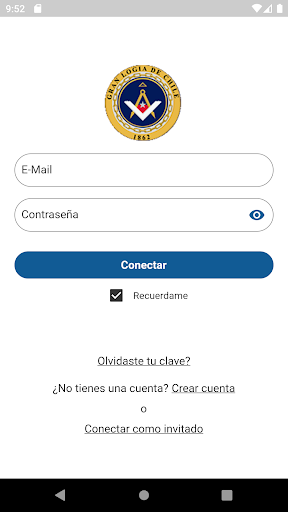 Android application Mi Masonería screenshort
